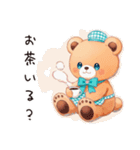 やさしいくまの冬暖（個別スタンプ：16）