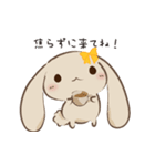 かふぇらていろのうさぎ Vol.3 - 金木犀 -（個別スタンプ：17）
