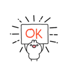 ミニうさぎトリンの冬の日常（個別スタンプ：7）