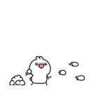 ミニうさぎトリンの冬の日常（個別スタンプ：8）