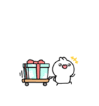 ミニうさぎトリンの冬の日常（個別スタンプ：21）