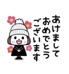 毎年使える♡ゆるかわガール 冬（個別スタンプ：37）