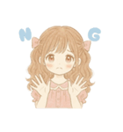 ゆるかわいい女の子の日常（個別スタンプ：14）