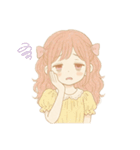 ゆるかわいい女の子の日常（個別スタンプ：18）