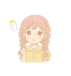 ゆるかわいい女の子の日常（個別スタンプ：21）