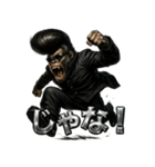 ツッパリゴリラ君（個別スタンプ：25）