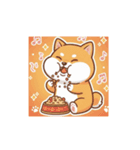柴犬のスタンプ-日常（個別スタンプ：7）