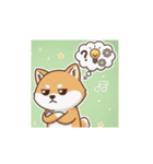 柴犬のスタンプ-日常（個別スタンプ：8）