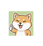 柴犬のスタンプ-日常（個別スタンプ：11）