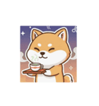 柴犬のスタンプ-日常（個別スタンプ：14）