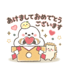 冬＆お正月❤️ふんわりやさしいスマイルMIX（個別スタンプ：34）