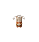 【秋】もふもふ猫・エモーション（個別スタンプ：23）