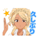 フードコートで、また明日。（個別スタンプ：2）
