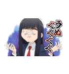 フードコートで、また明日。（個別スタンプ：3）