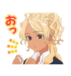 フードコートで、また明日。（個別スタンプ：12）
