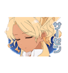 フードコートで、また明日。（個別スタンプ：26）