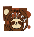 mottoのレトロスタンプ♡敬語（個別スタンプ：6）