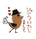 mottoのレトロスタンプ♡敬語（個別スタンプ：12）