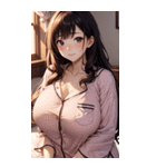 パジャマガール3写真（個別スタンプ：30）