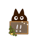 かわクロ【カフェ】（個別スタンプ：19）