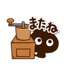 かわクロ【カフェ】（個別スタンプ：21）