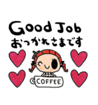 nenerin会話スタンプ日本語英語気遣い修正（個別スタンプ：15）