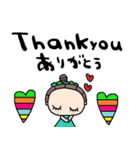 nenerin会話スタンプ日本語英語気遣い修正（個別スタンプ：16）