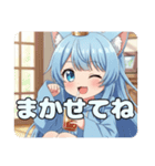 みなみとありさの日常スタンプ（個別スタンプ：27）