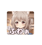 お裁縫みなみアニメーション（個別スタンプ：15）