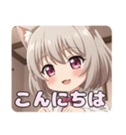 お裁縫スタンプ(みなみ＆ありさ)（個別スタンプ：3）
