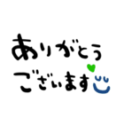 nenerinシンプル日常会話スタンプ057気遣い（個別スタンプ：5）