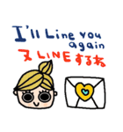 (nenerin日常会話スタンプ002英語気遣い)（個別スタンプ：40）