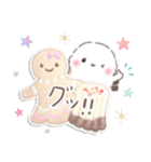 冬❤️ふわもちシマエナガNo25クリスマス（個別スタンプ：12）