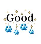 さりげなくオシャレ✨ぶら下がる肉球さん2（個別スタンプ：27）