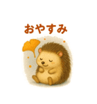 秋冬♡可愛い動物コレクション BIG（個別スタンプ：7）