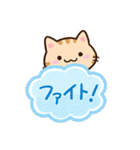 小さいトラネコ☆吹き出し（個別スタンプ：23）