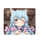 お裁縫スタンプ(ありさ＆はちみ)（個別スタンプ：7）