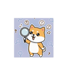 柴犬のスタンプ-推し活1（個別スタンプ：14）