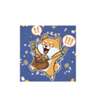 柴犬のスタンプ-推し活1（個別スタンプ：16）