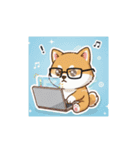 柴犬のスタンプ-推し活1（個別スタンプ：22）