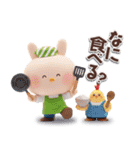 ずっと使える♥️とてらぽっての3Dスタンプ（個別スタンプ：7）