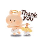 ずっと使える♥️とてらぽっての3Dスタンプ（個別スタンプ：13）