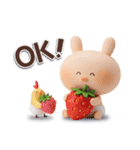 ずっと使える♥️とてらぽっての3Dスタンプ（個別スタンプ：15）