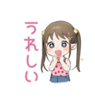 筋トレ女子★がんばる女児（個別スタンプ：30）