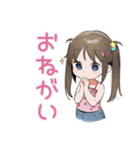 筋トレ女子★がんばる女児（個別スタンプ：38）