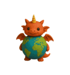 6歳が作ったAIキャラクタースタンプです（個別スタンプ：9）