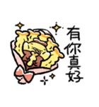 テンプラニンジャ＆サムライお大事に(繁体)（個別スタンプ：23）