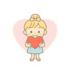 おだんご愛ちゃんの楽しい一日（個別スタンプ：24）
