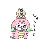 Popup会話にクマを添えましょう♡正月(再)（個別スタンプ：7）