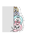 Popup会話にクマを添えましょう♡正月(再)（個別スタンプ：24）